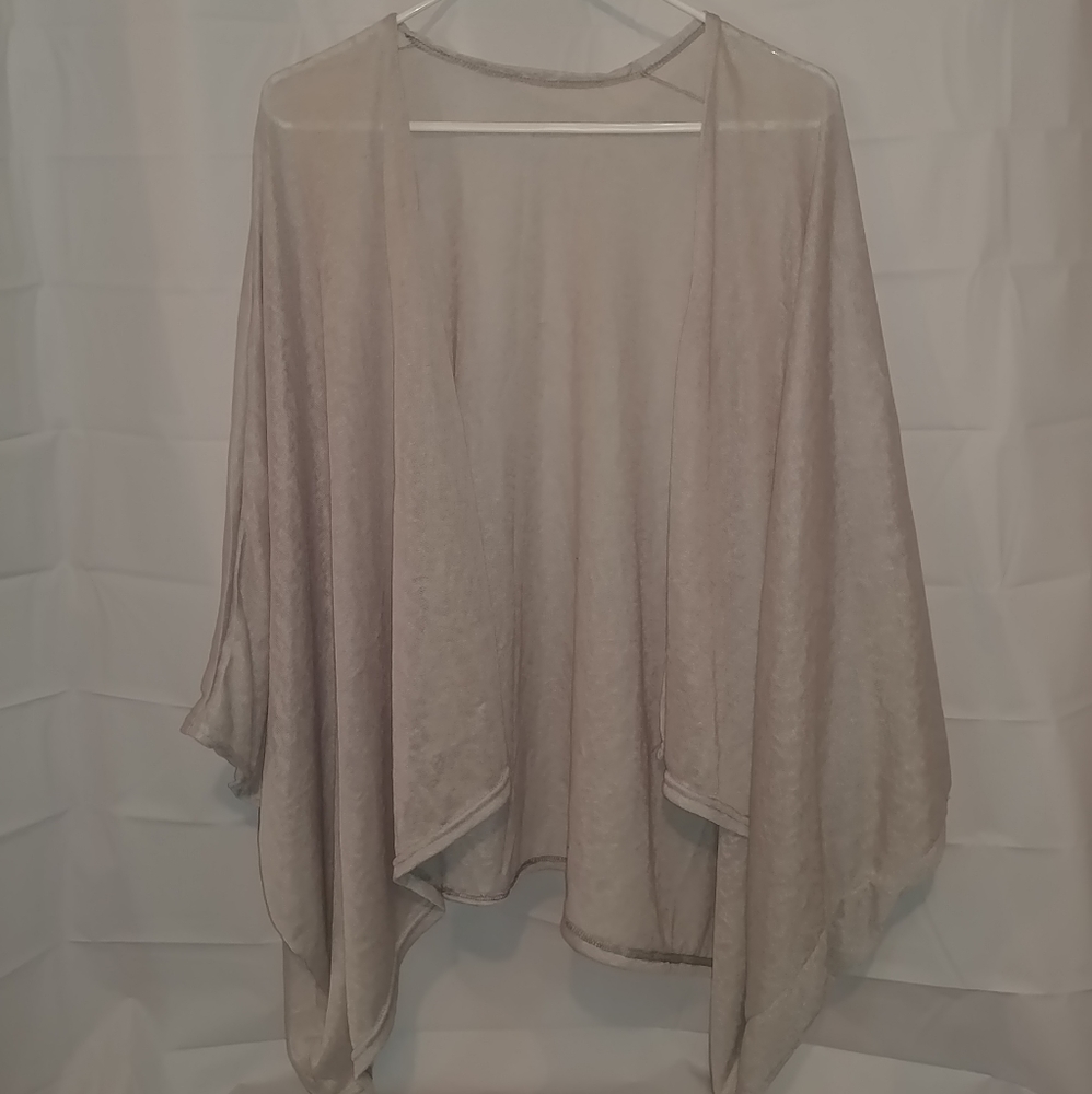 Life is beautiful batwing style shrug